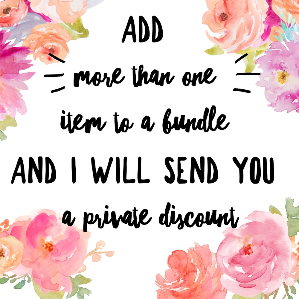 Bundle Discounts - read description please: